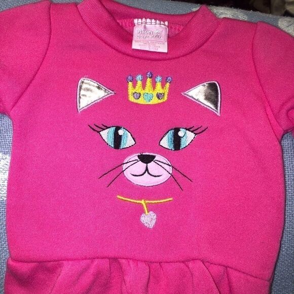 NWOT Infant 3-6M Mon Petit Long Sleeve Sweatshirt - Picture 1 of 5